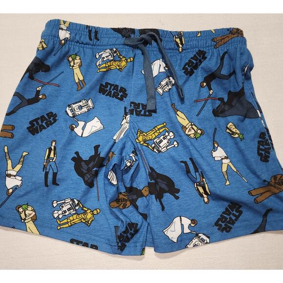 Star wars pajama shorts size small men's - Picture 1 of 5